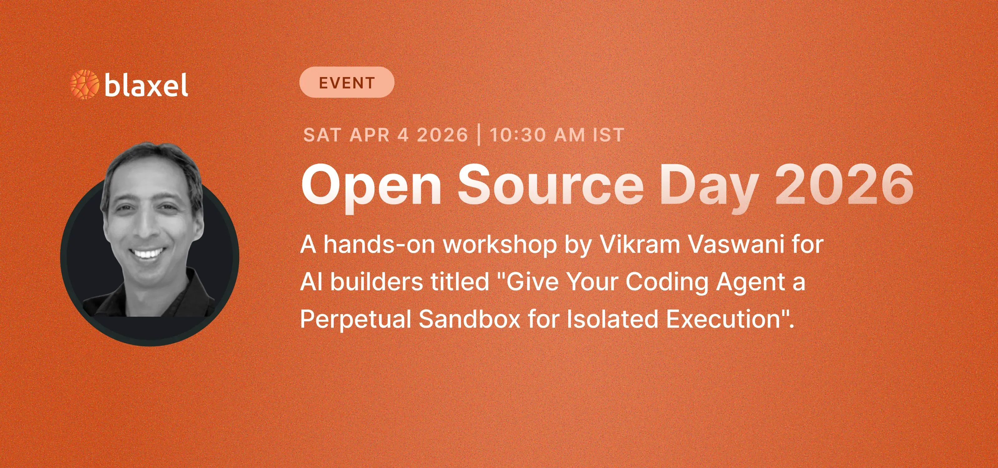 Hands-on AI sandbox workshop at Open Source Day 2026